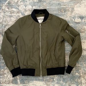 Green Bomber Jacket